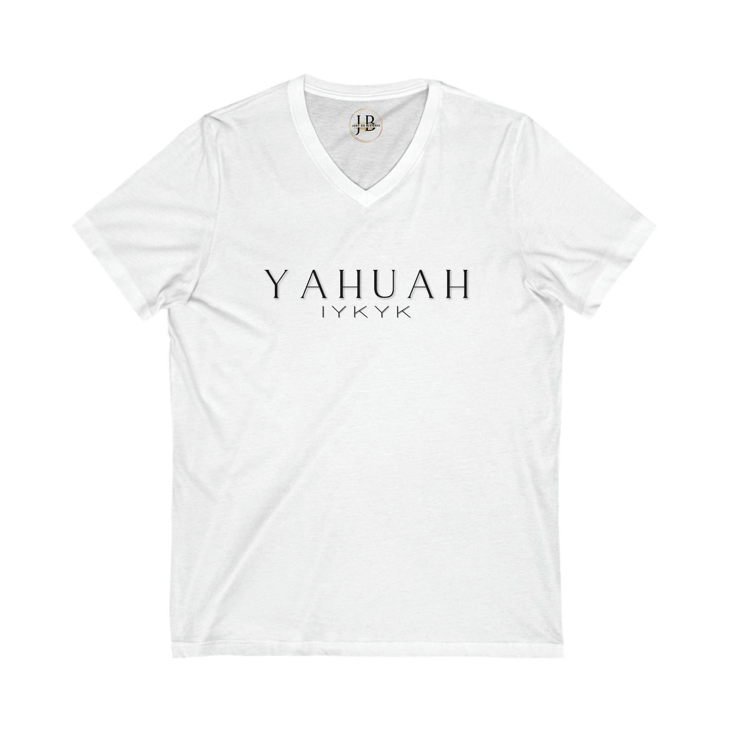 YAHUAH - Jersey V-Neck Tee (Unisex)