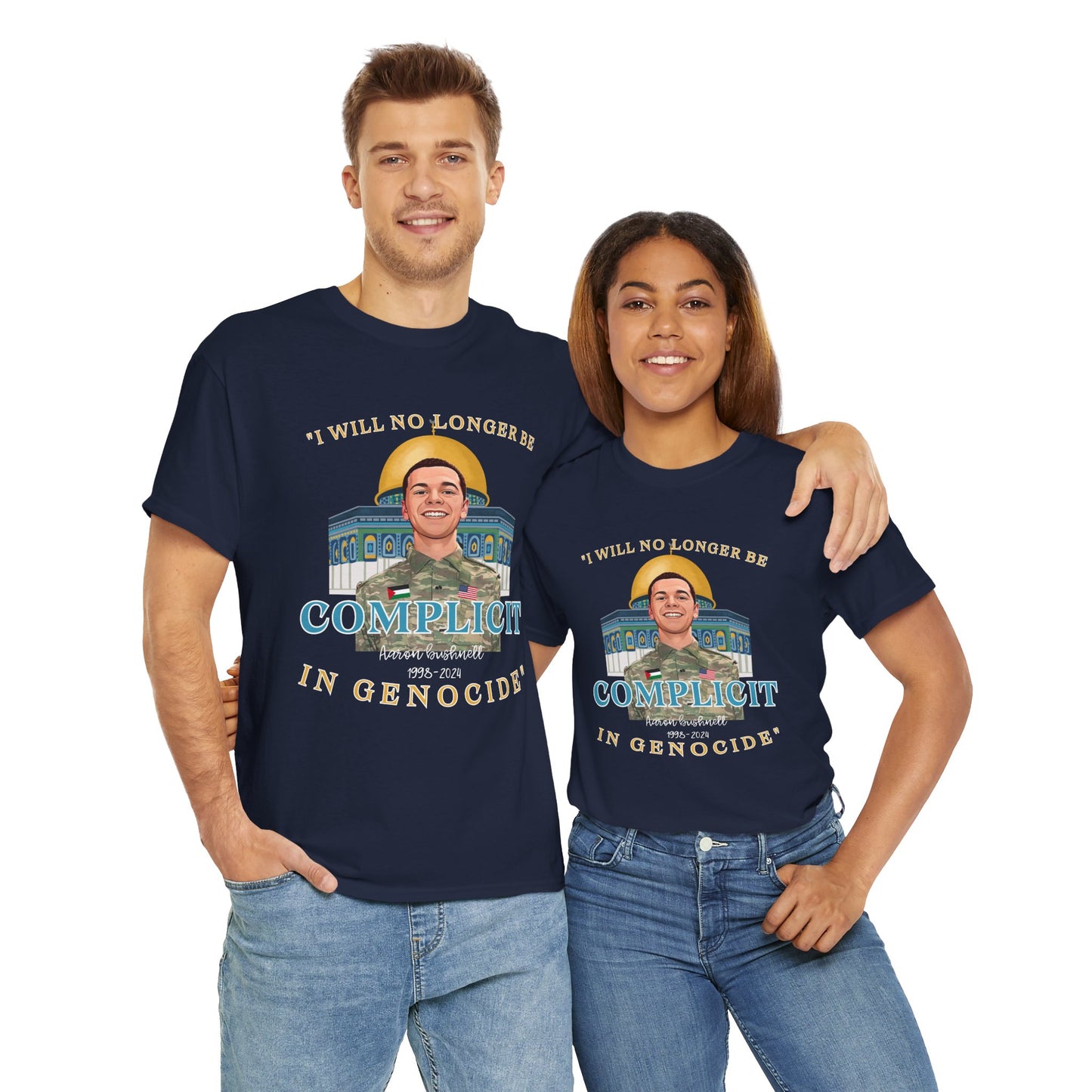 Aaron & TelAviv - Unisex Cotton Tee