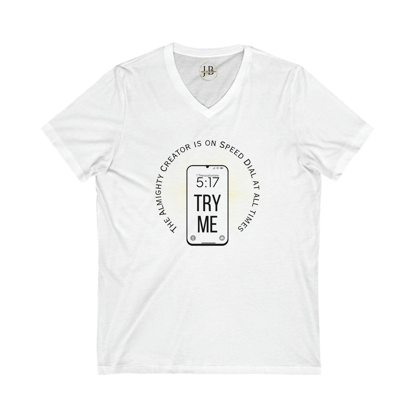 Try Me - Jersey V-Neck Tee (Unisex)