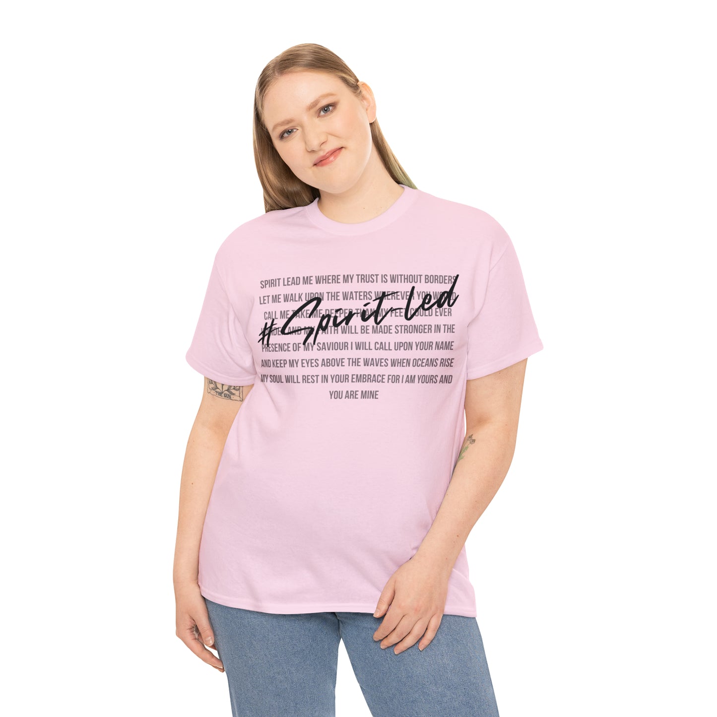 Spirit Lead Me - Heavy Cotton Tee (Unisex)