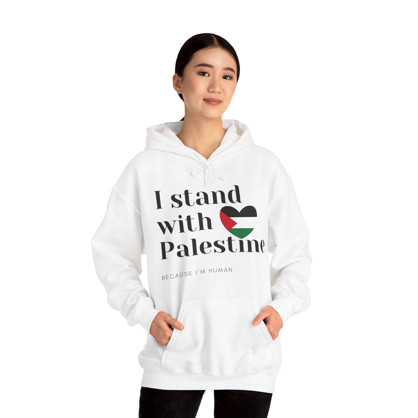 Because I'm Human - Unisex Hooded Sweatshirt