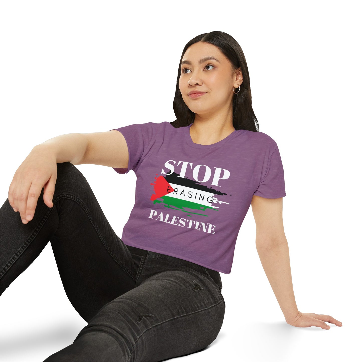 Erasing - Women's Festival Crop Top