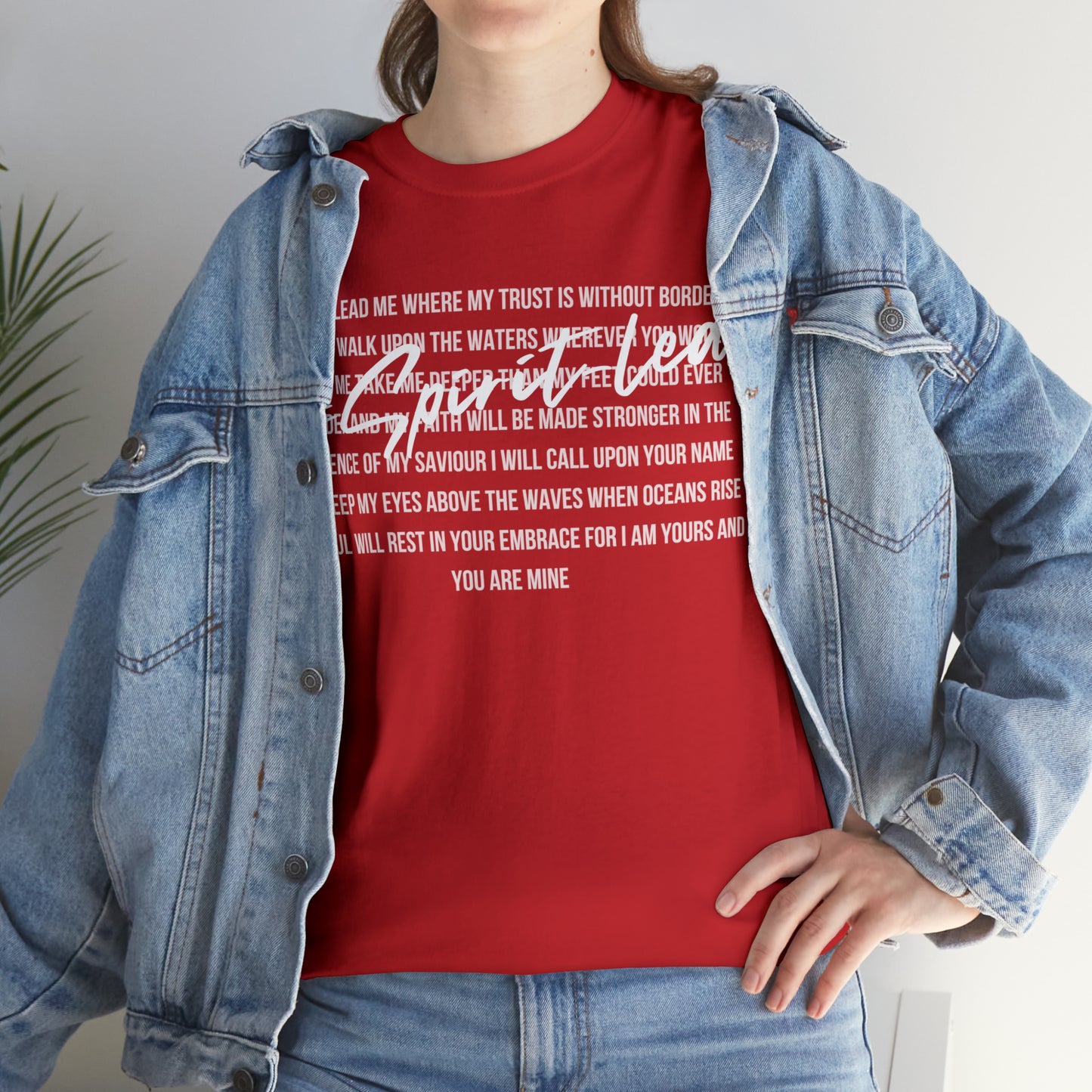Spirit Lead Me - Heavy Cotton Tee (Unisex)