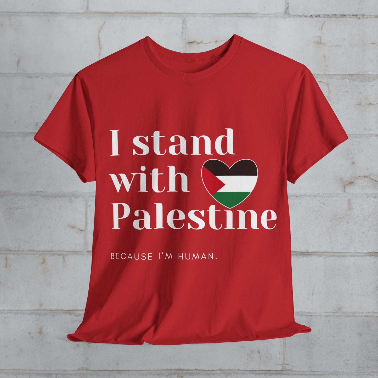 Because I'm Human - Unisex Cotton Tee