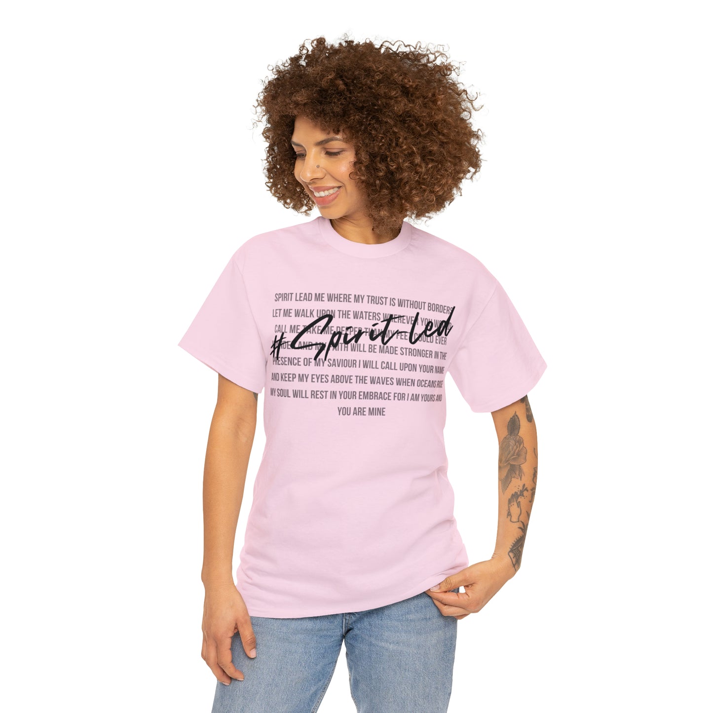 Spirit Lead Me - Heavy Cotton Tee (Unisex)