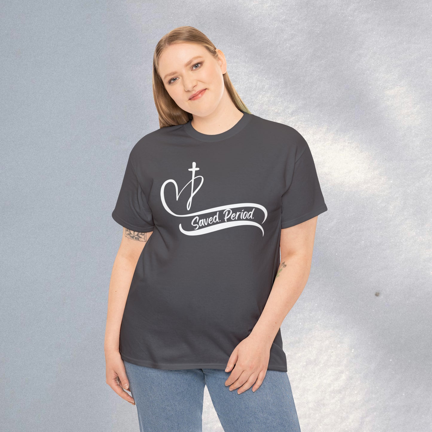 Saved, Period - Heavy Cotton Tee (Unisex)