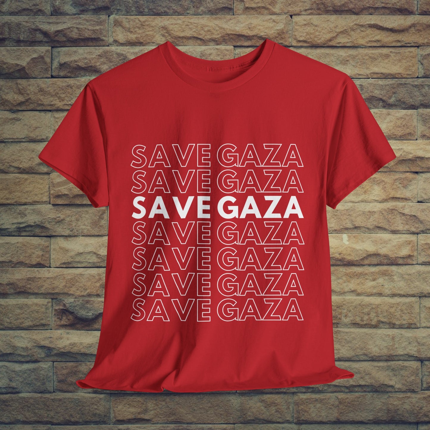 Save Gaza - Unisex Cotton Tee