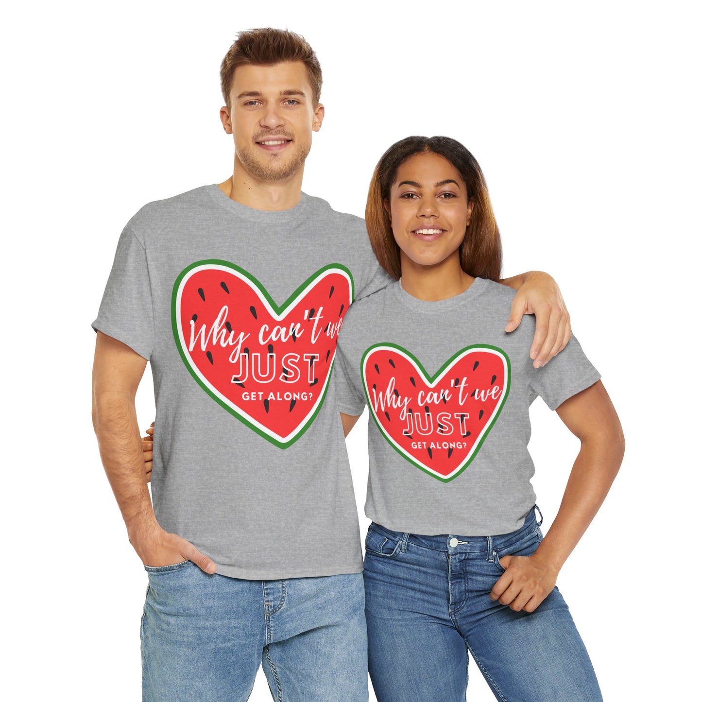 Get Along - Unisex Cotton Tee