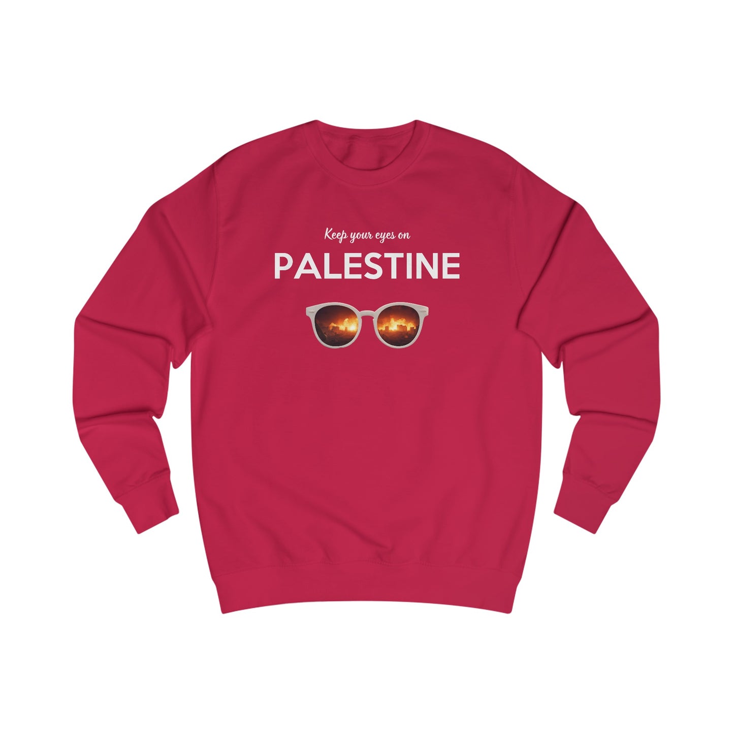 2 Eyes On Palestine - Unisex Sweatshirt
