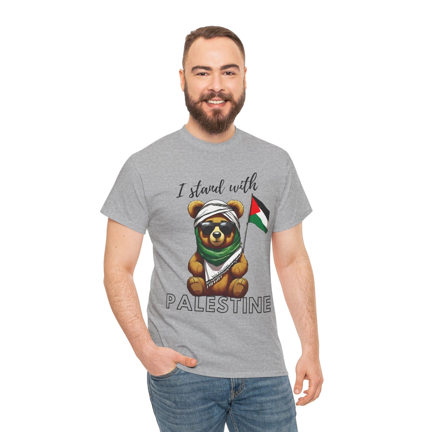 Teddy Palestine - Unisex Cotton Tee