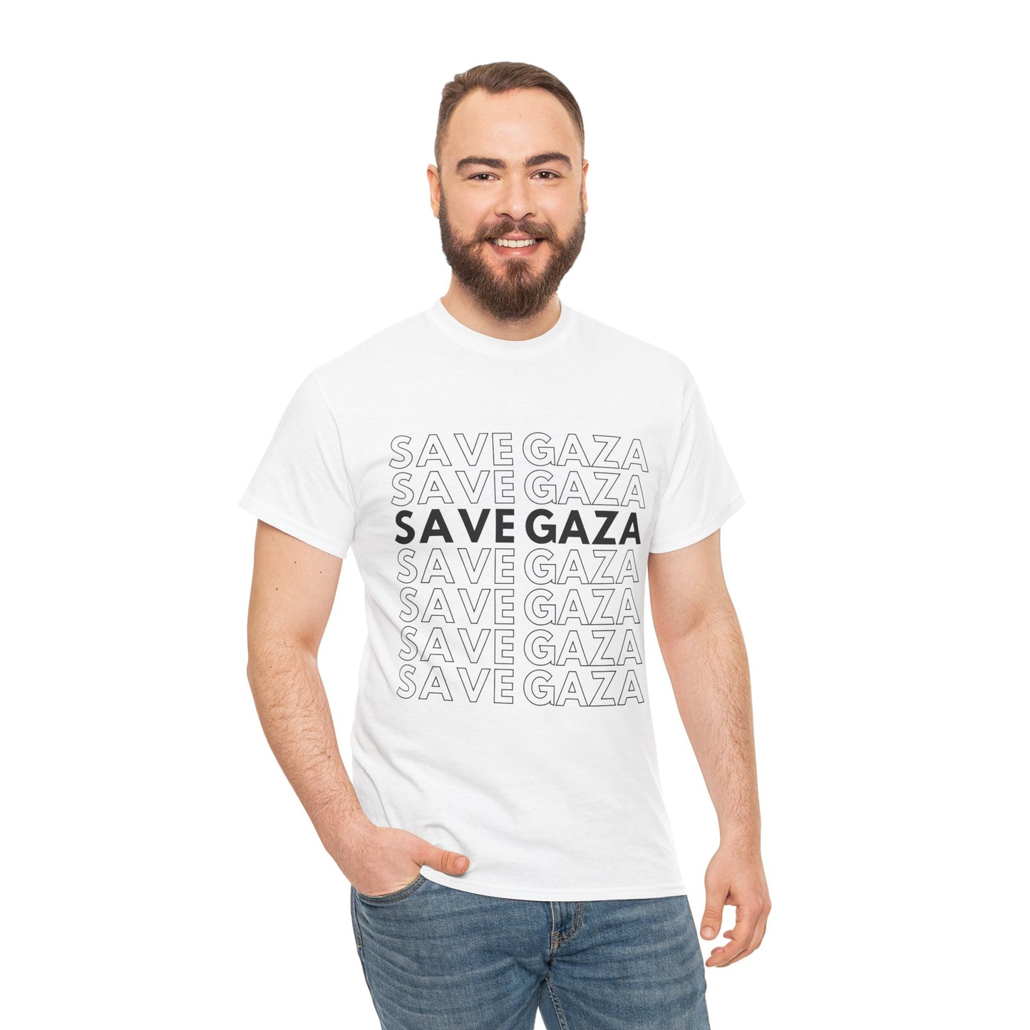Save Gaza - Unisex Cotton Tee