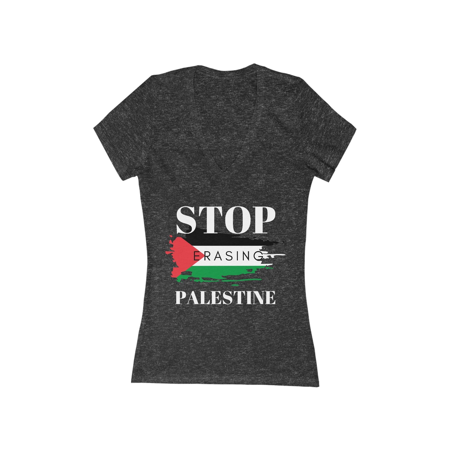 Erasing - Women's Deep V-Neck Tee