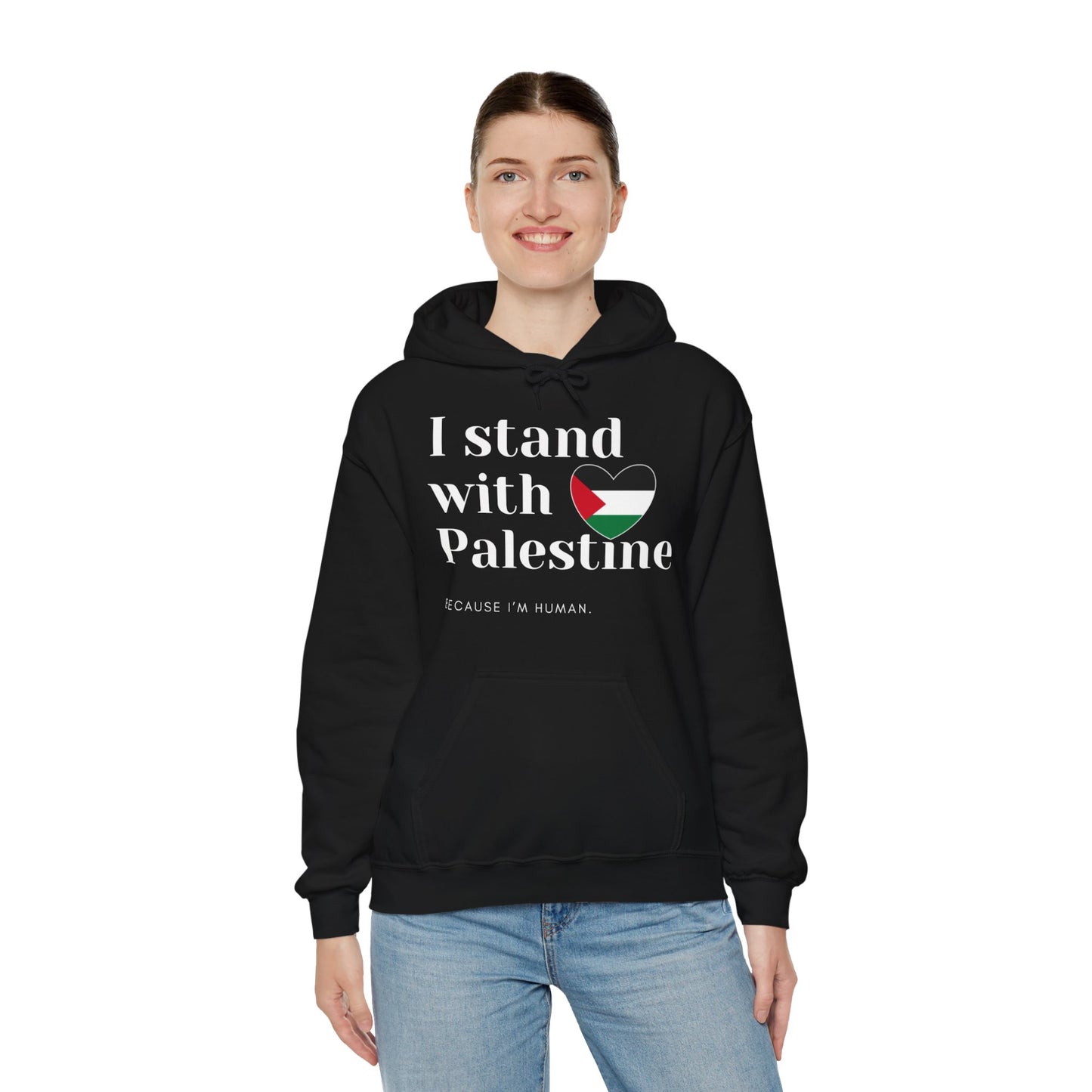 Because I'm Human - Unisex Hooded Sweatshirt