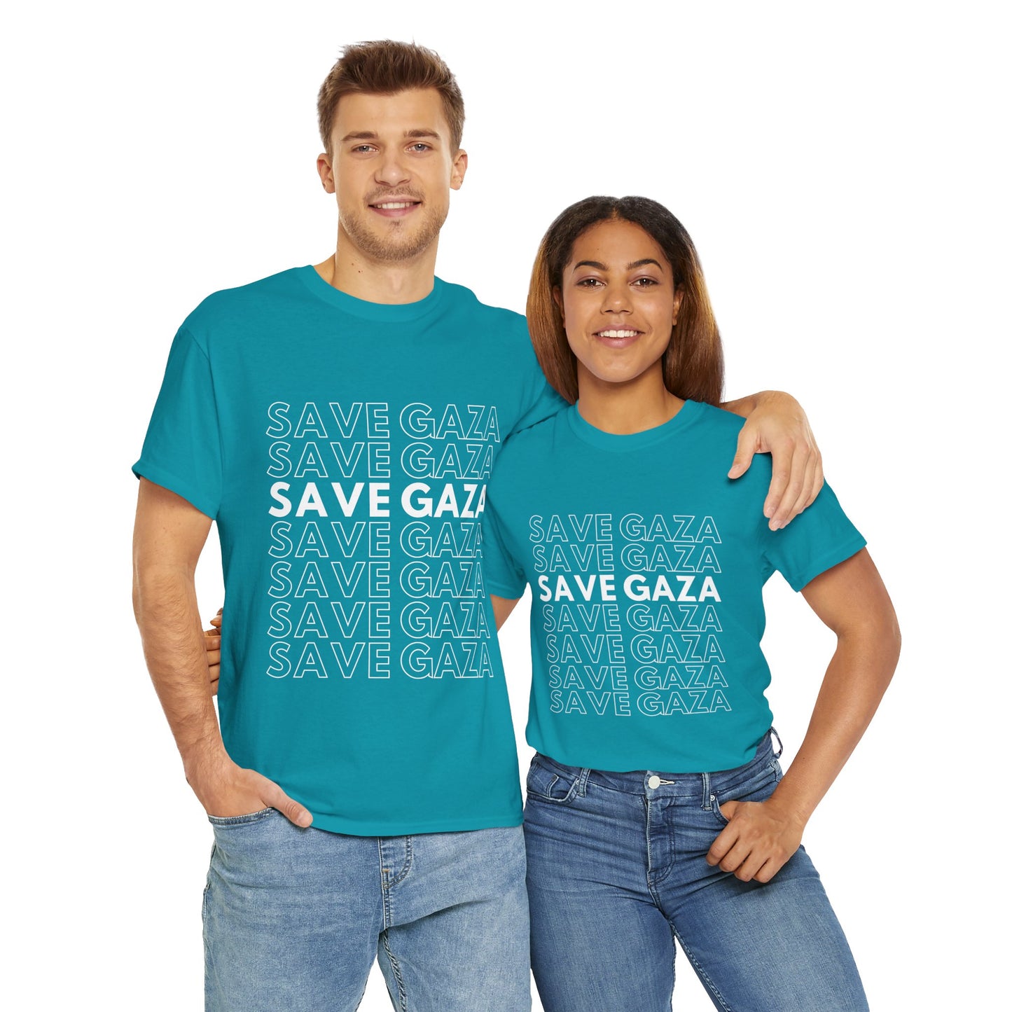 Save Gaza - Unisex Cotton Tee