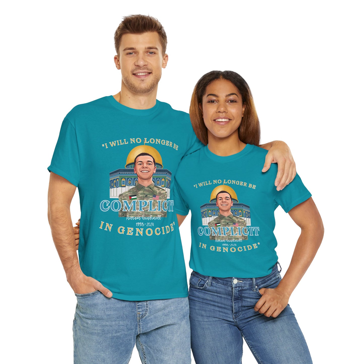 Aaron & TelAviv - Unisex Cotton Tee