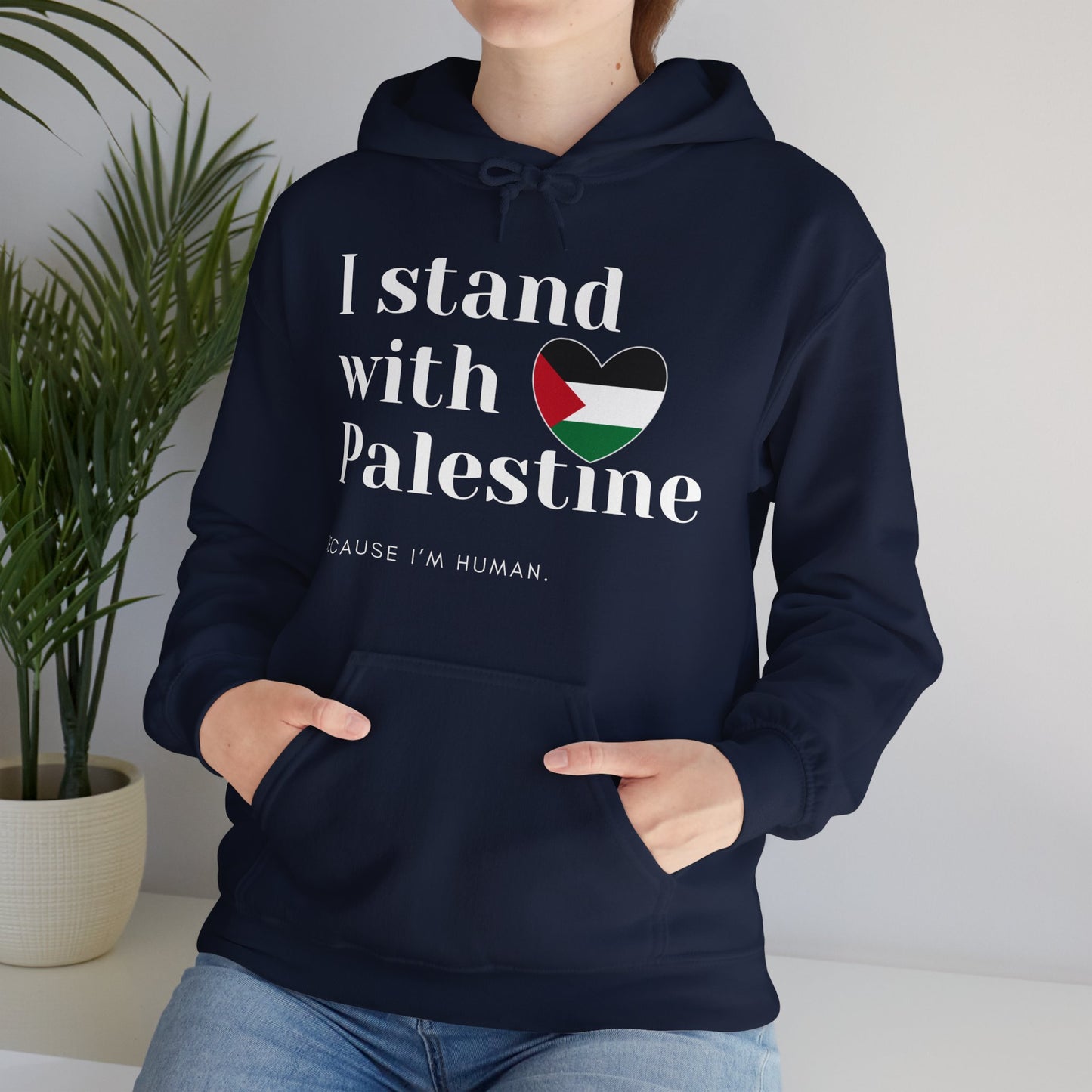 Because I'm Human - Unisex Hooded Sweatshirt