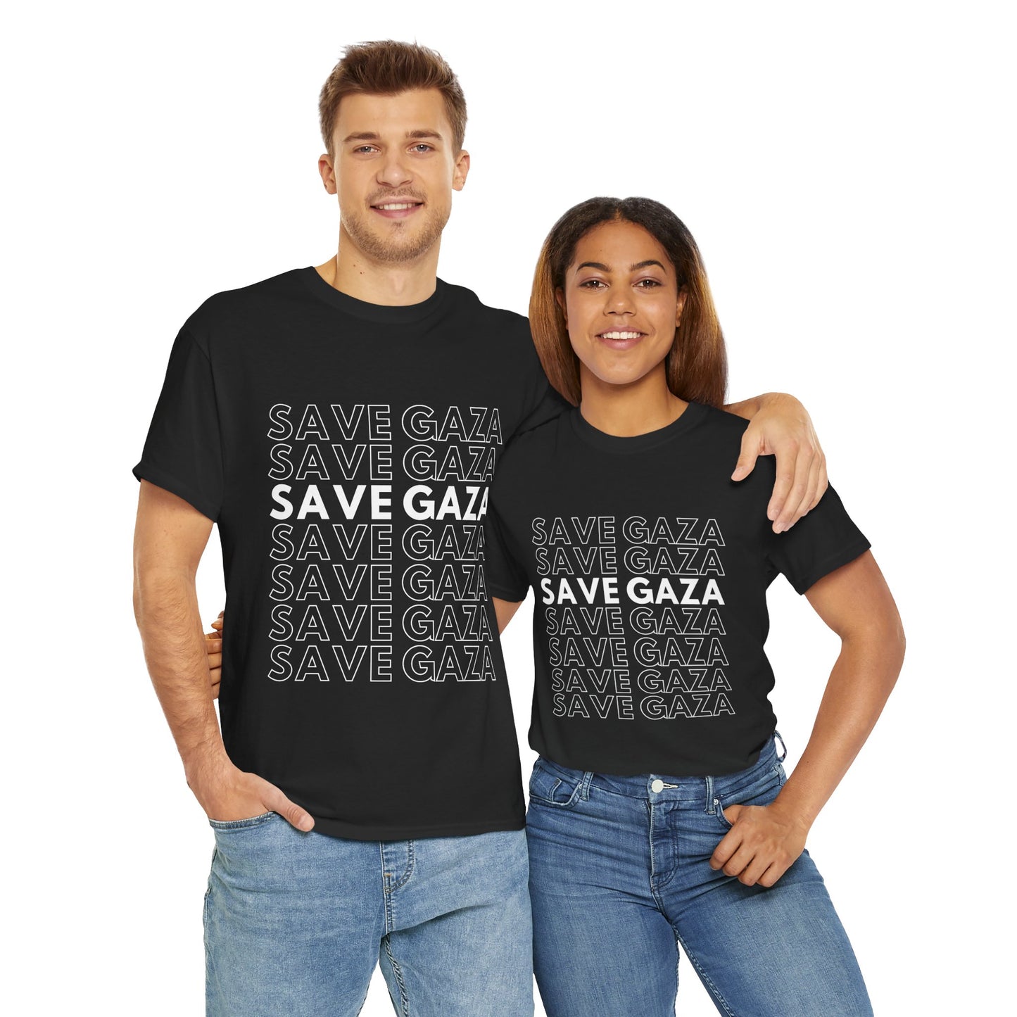 Save Gaza - Unisex Cotton Tee