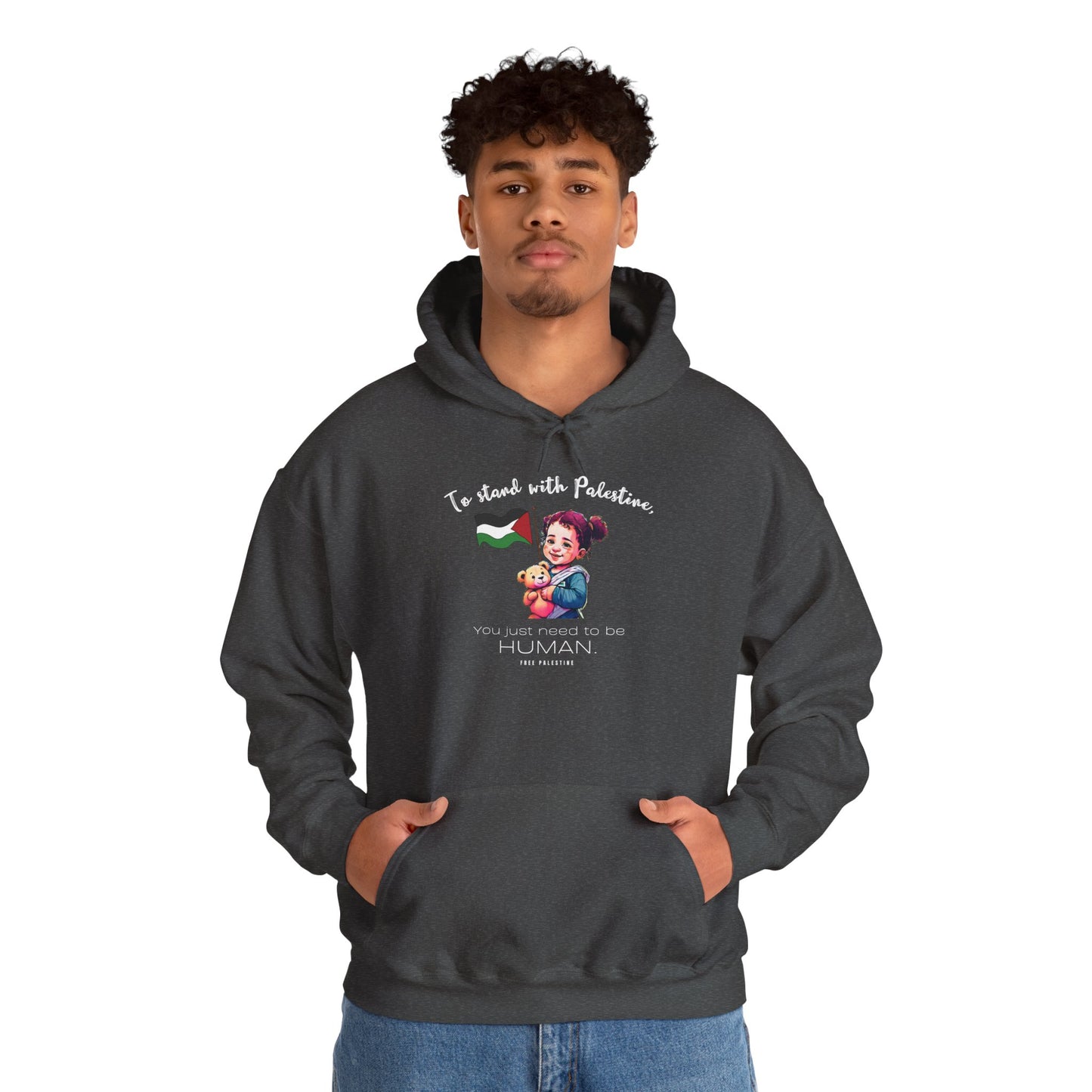 Human - Unisex Hooded Sweatshirt