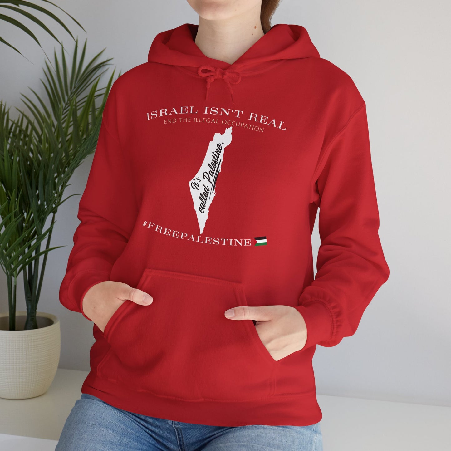 It's Called Palestine - Unisex Hooded Sweatshirt