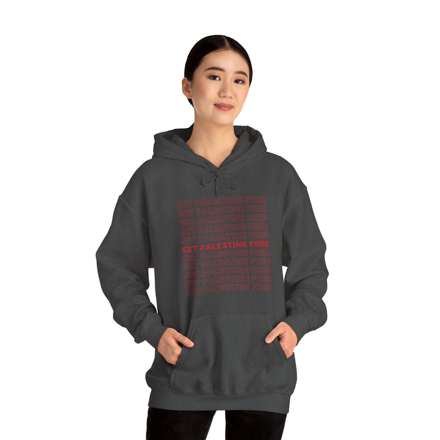 Set Palestine Free - Unisex Hooded Sweatshirt