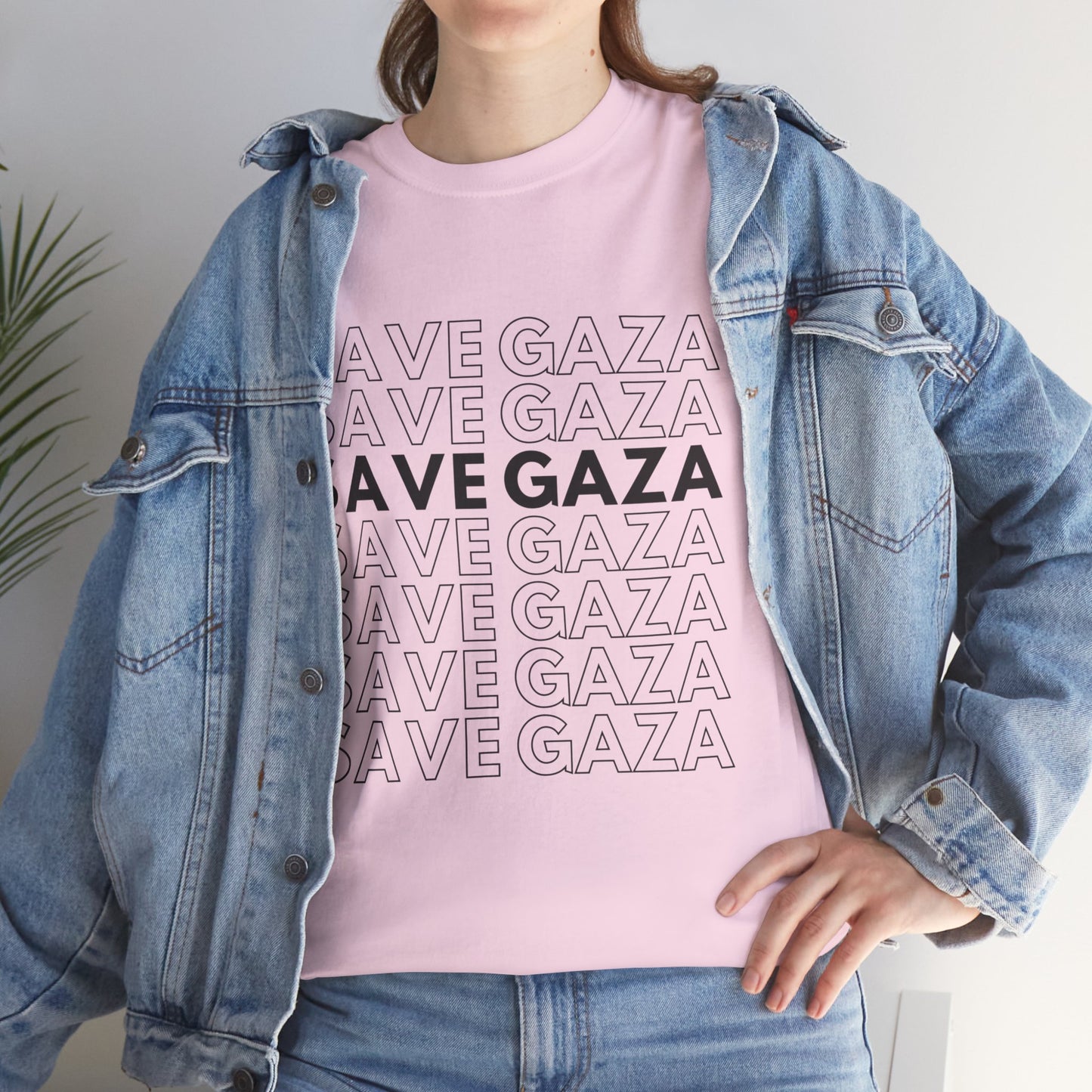 Save Gaza - Unisex Cotton Tee