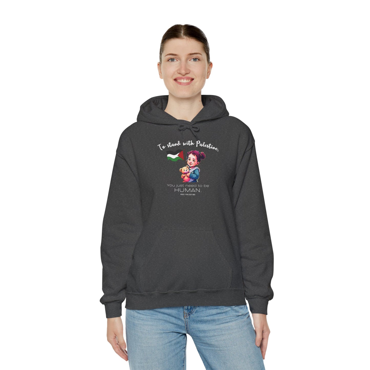 Human - Unisex Hooded Sweatshirt