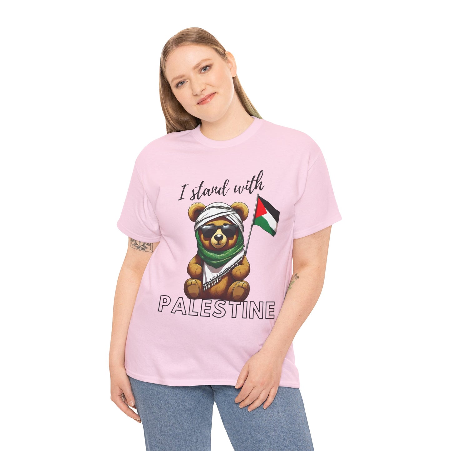 Teddy Palestine - Unisex Cotton Tee