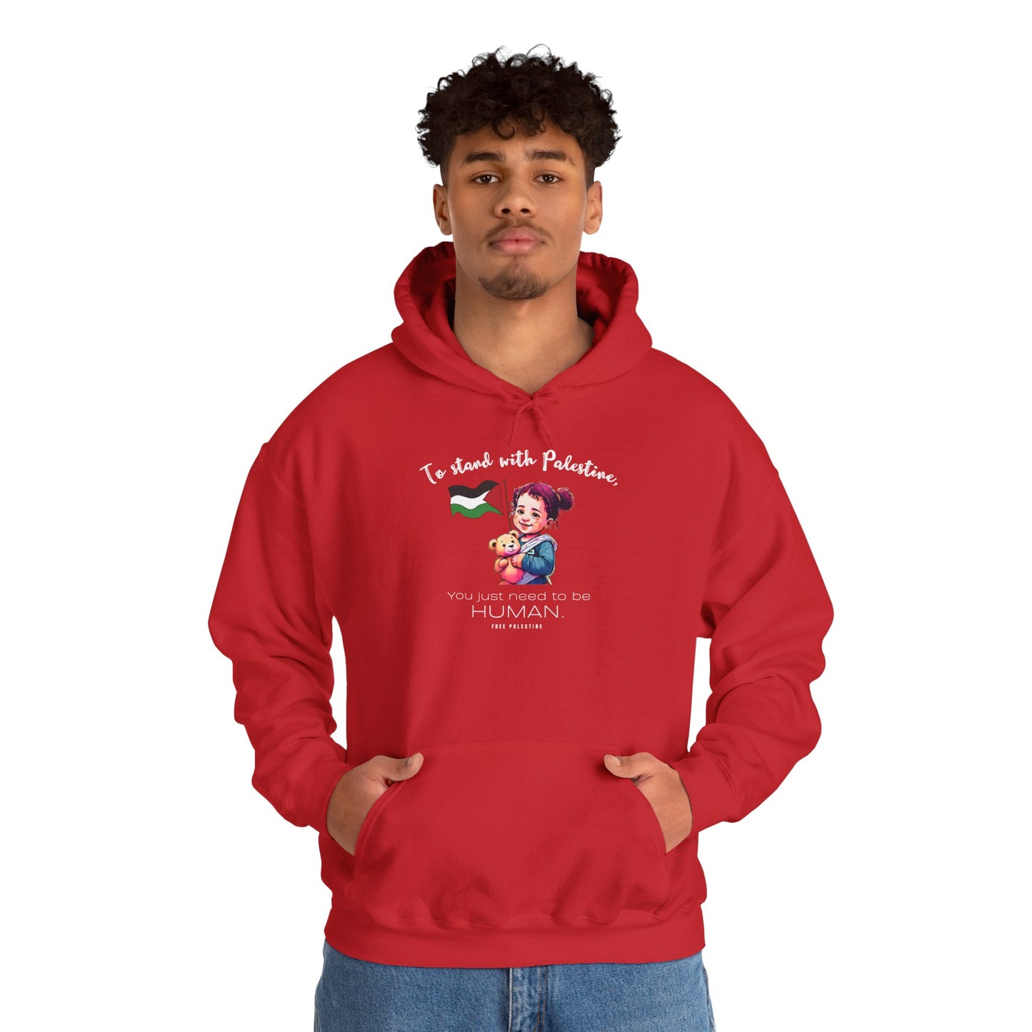 Human - Unisex Hooded Sweatshirt