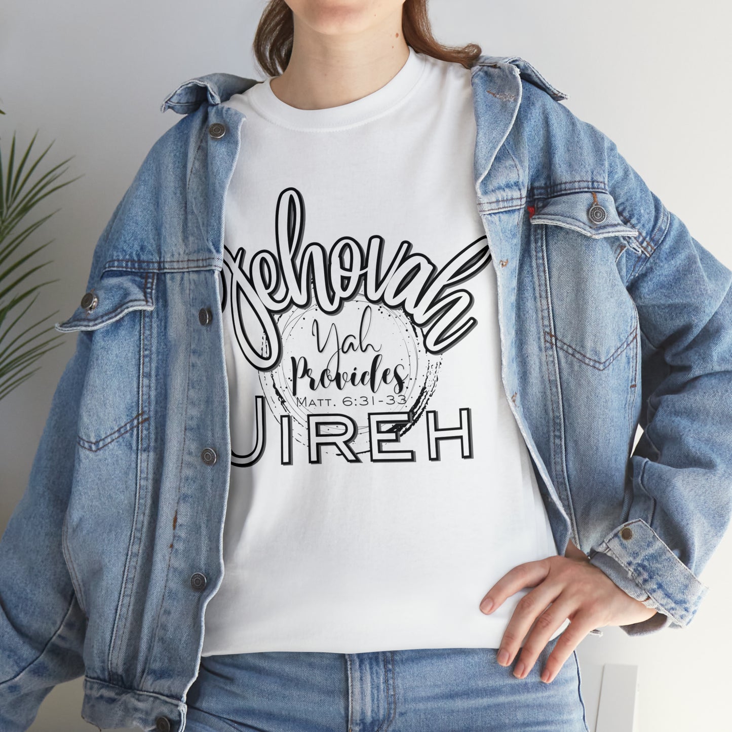 Yah Provides - Heavy Cotton Tee (Unisex)