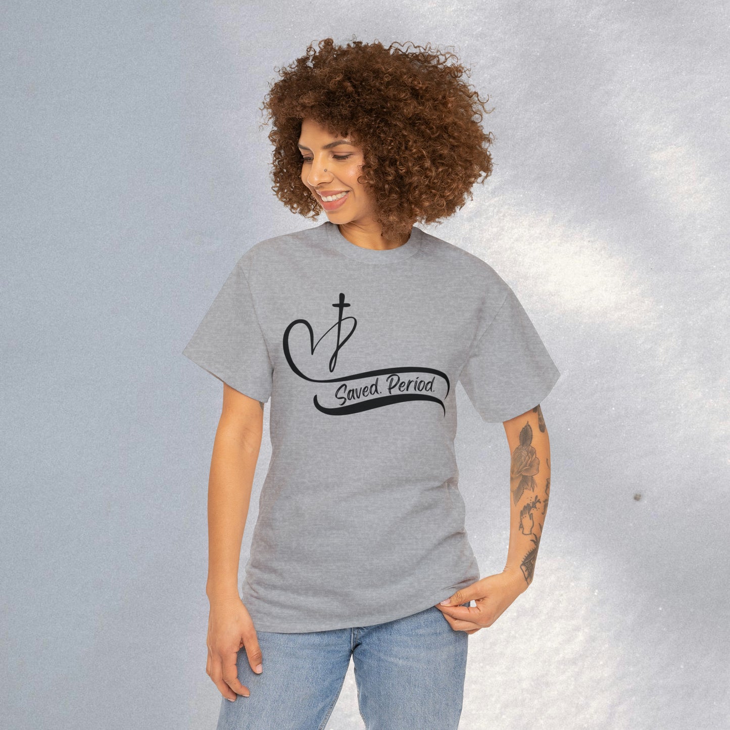 Saved, Period - Heavy Cotton Tee (Unisex)