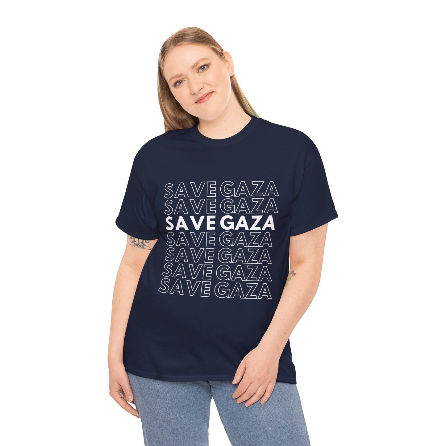 Save Gaza - Unisex Cotton Tee