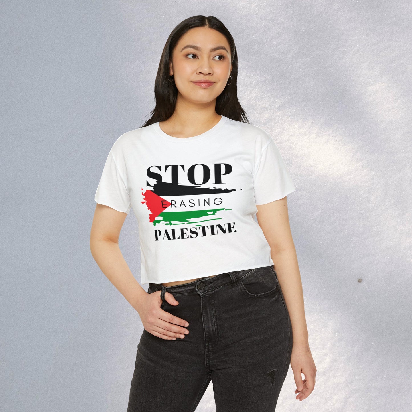 Erasing - Women's Festival Crop Top