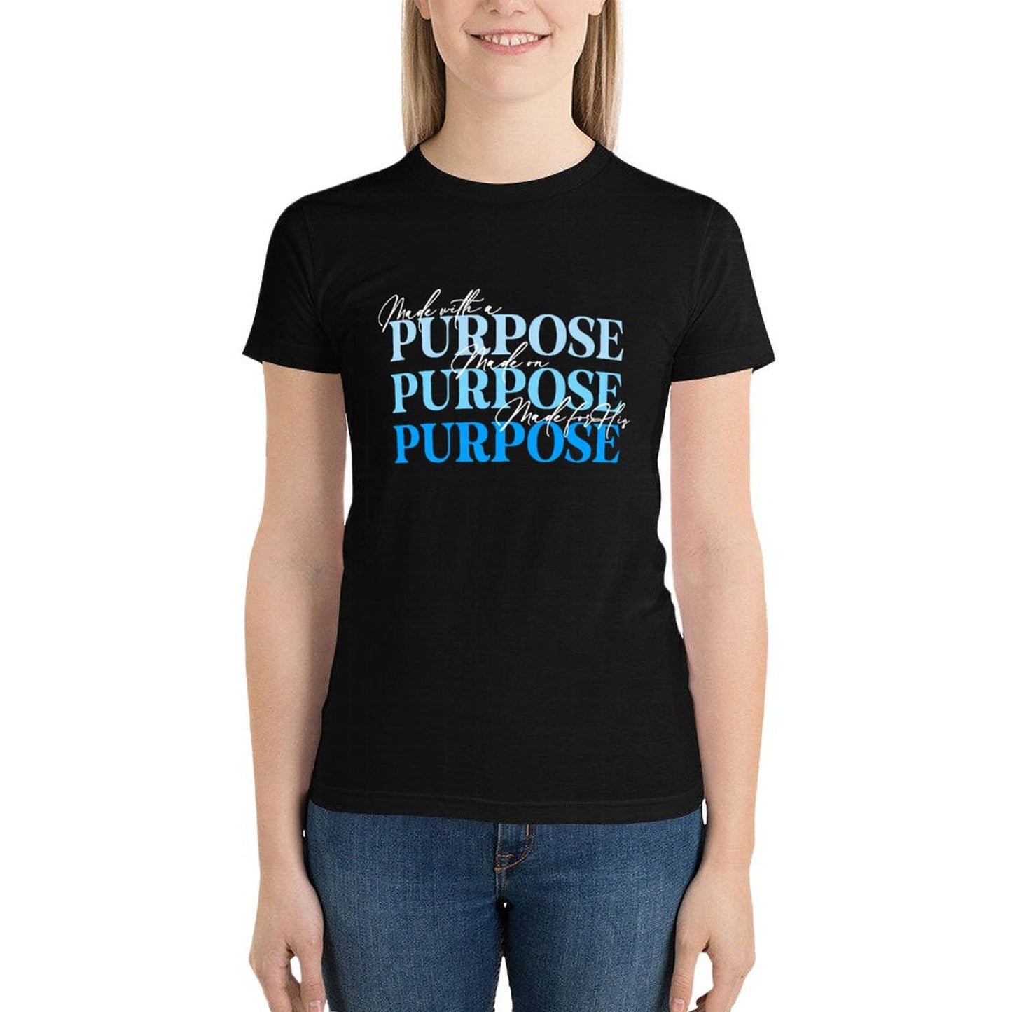 Minimalist on Purpose - Women's 100% Cotton Tee