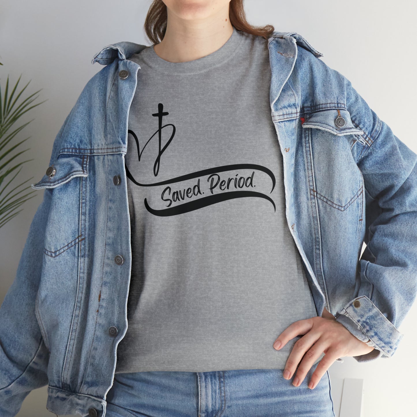 Saved, Period - Heavy Cotton Tee (Unisex)
