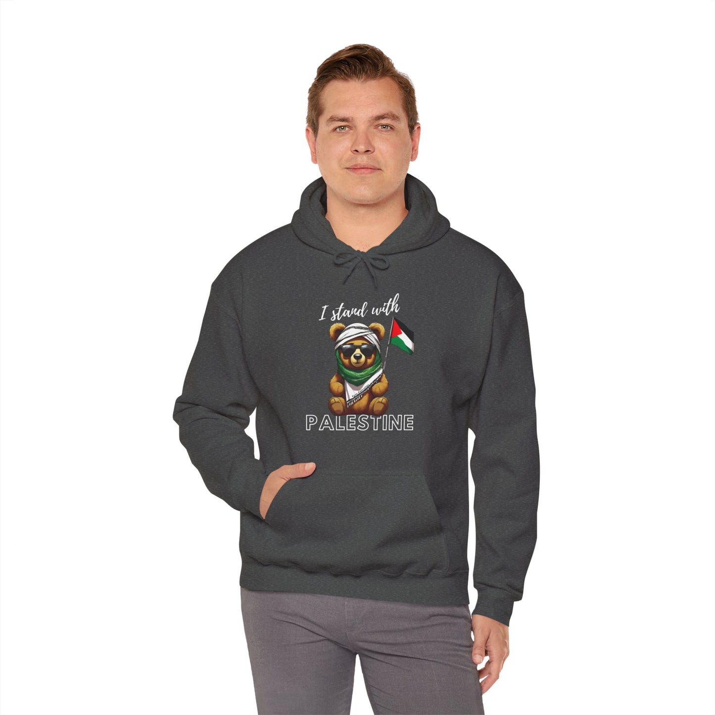 Teddy Palestine - Unisex Hooded Sweatshirt