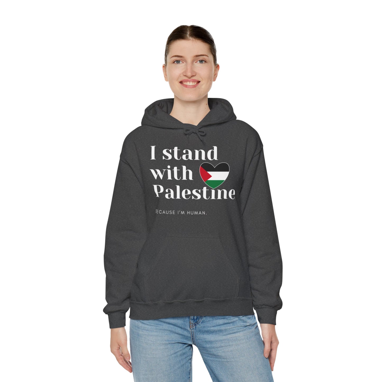 Because I'm Human - Unisex Hooded Sweatshirt