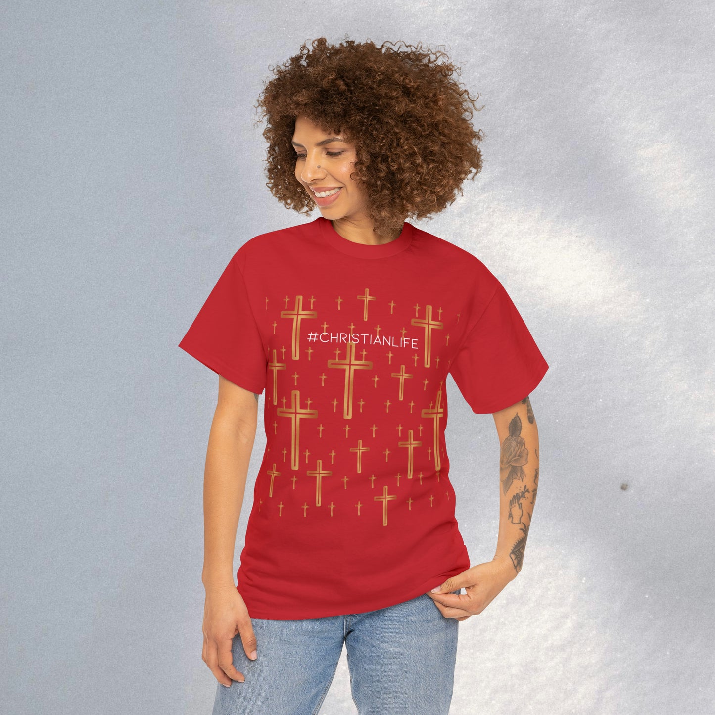 #Christianlife - Heavy Cotton Tee (Unisex)