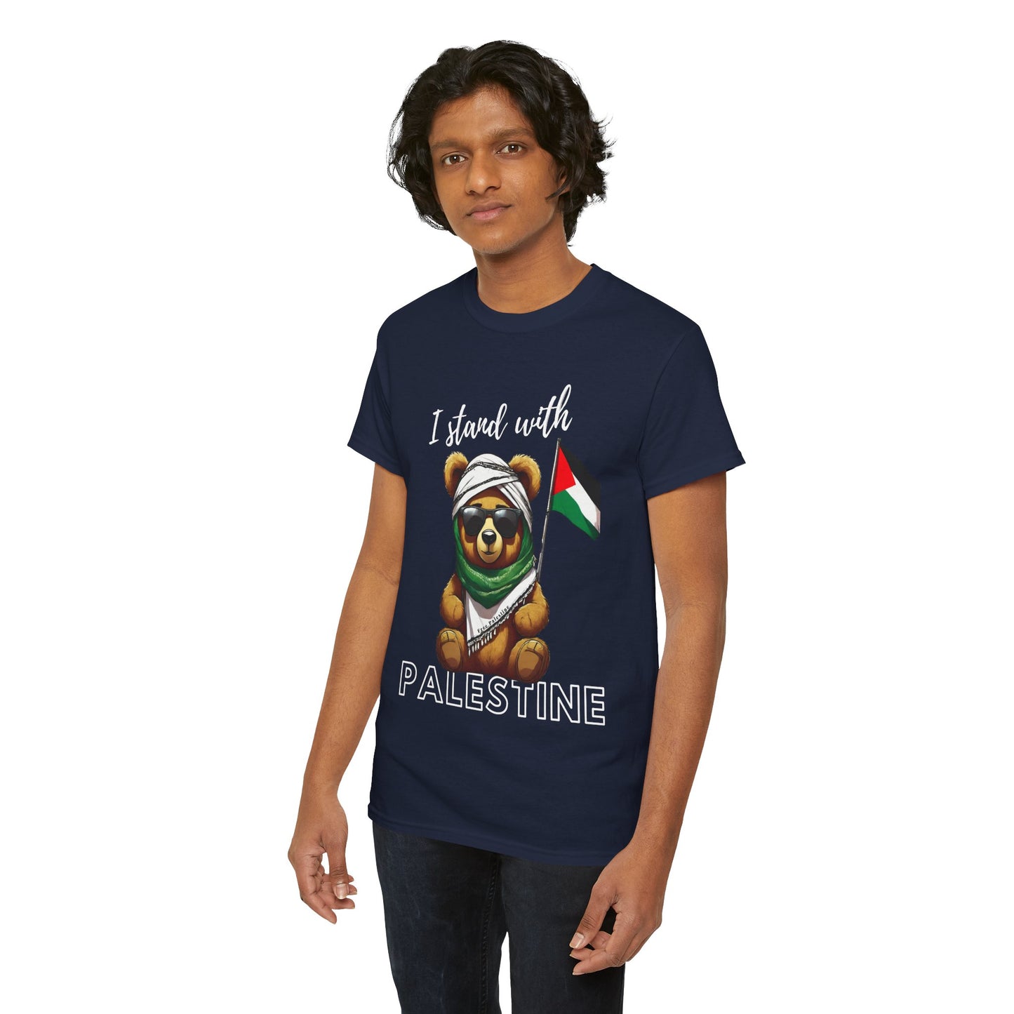 Teddy Palestine - Unisex Cotton Tee