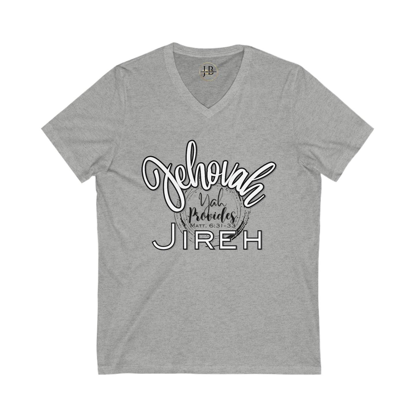 Yah Provides - Jersey V-Neck Tee (Unisex)