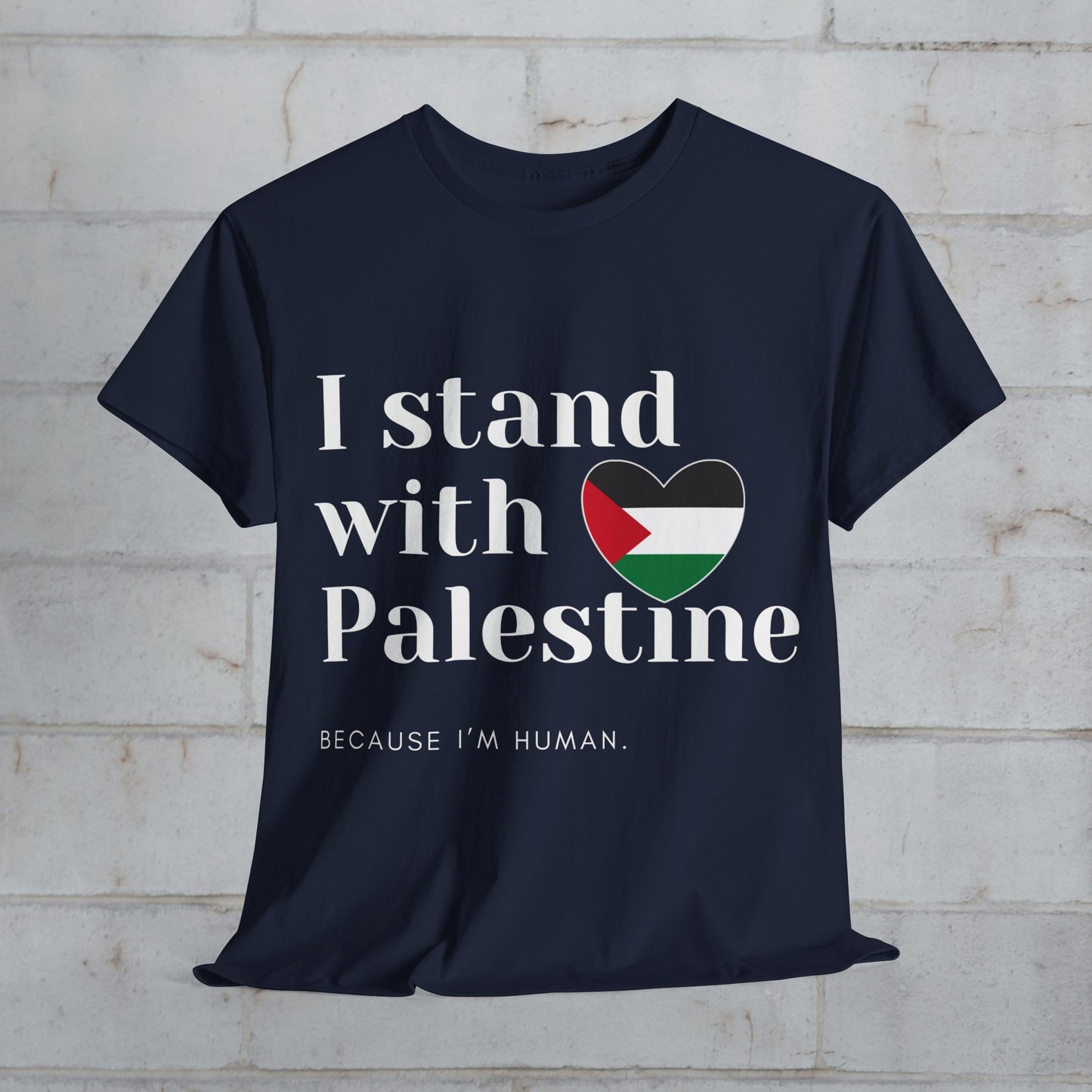 Because I'm Human - Unisex Cotton Tee