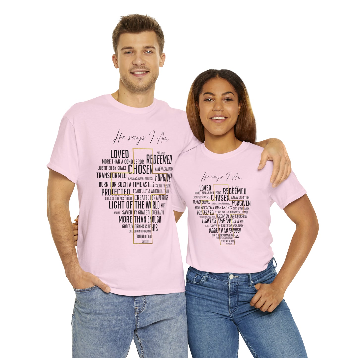 Loved, Chosen, His - Heavy Cotton Tee (Unisex)