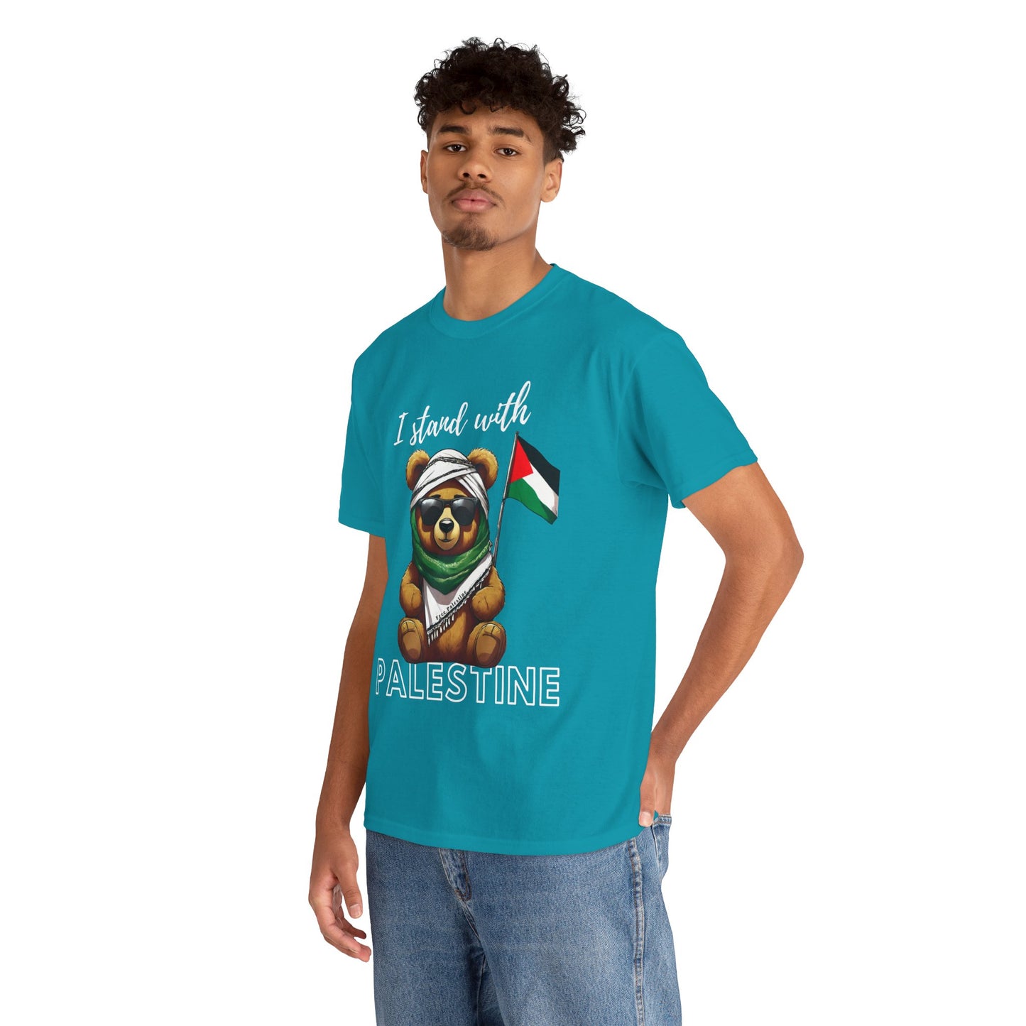 Teddy Palestine - Unisex Cotton Tee