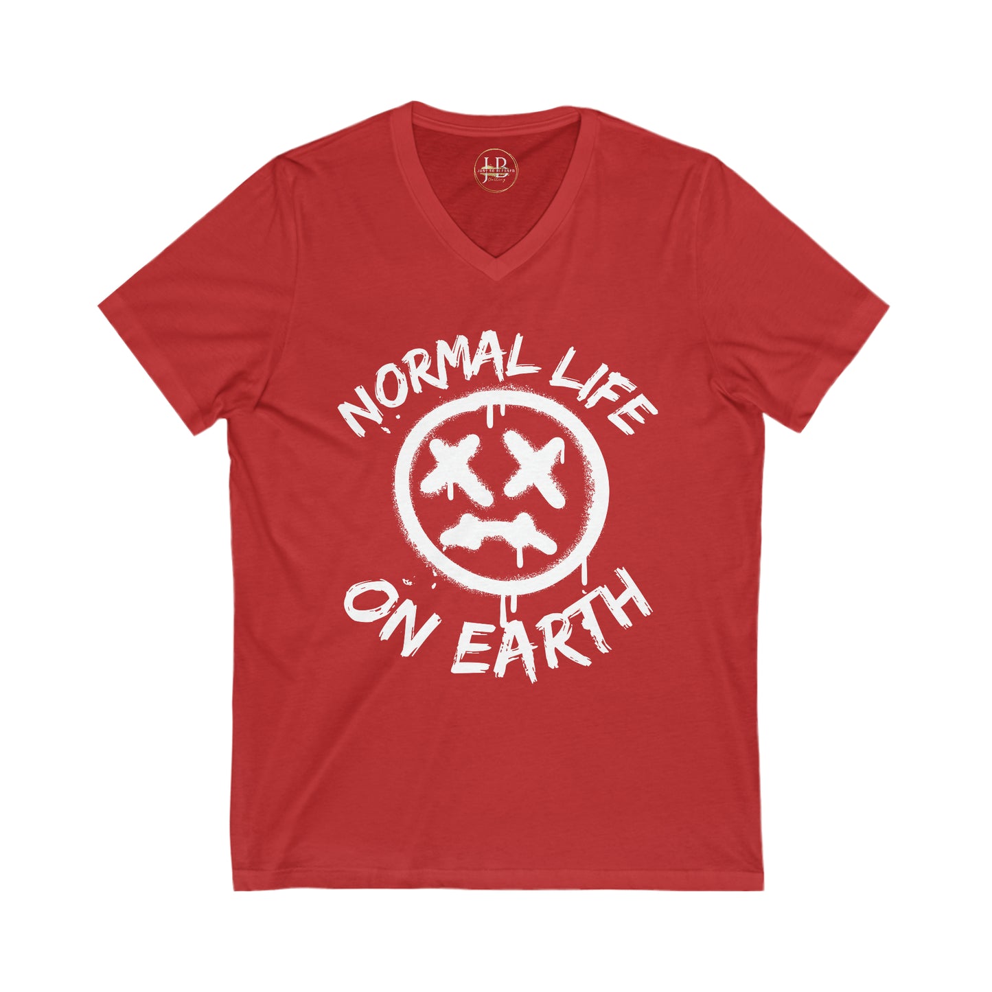 "Normal" - Jersey V-Neck Tee (Unisex)