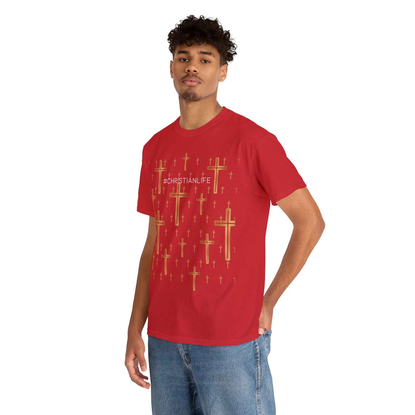 #Christianlife - Heavy Cotton Tee (Unisex)