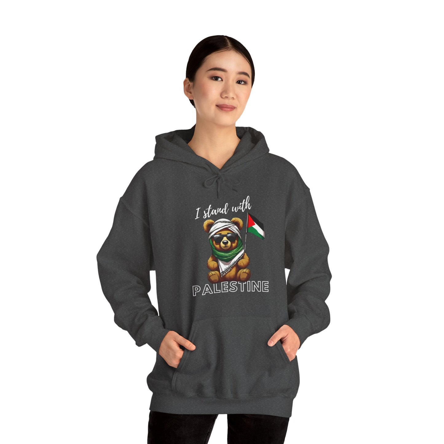 Teddy Palestine - Unisex Hooded Sweatshirt