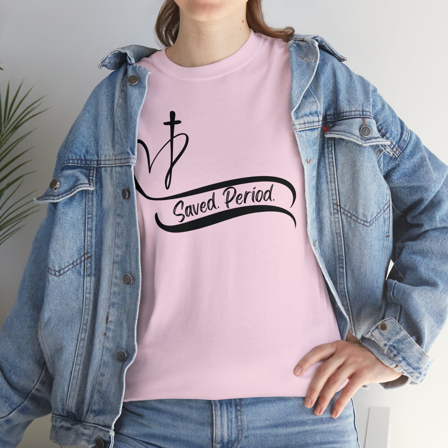 Saved, Period - Heavy Cotton Tee (Unisex)
