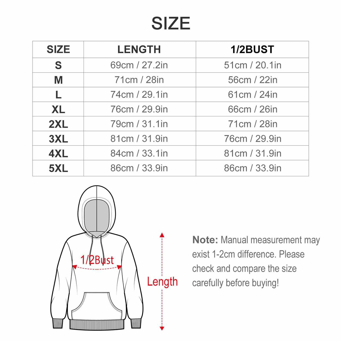 God's Favored - Cotton Hoodie with Pocket