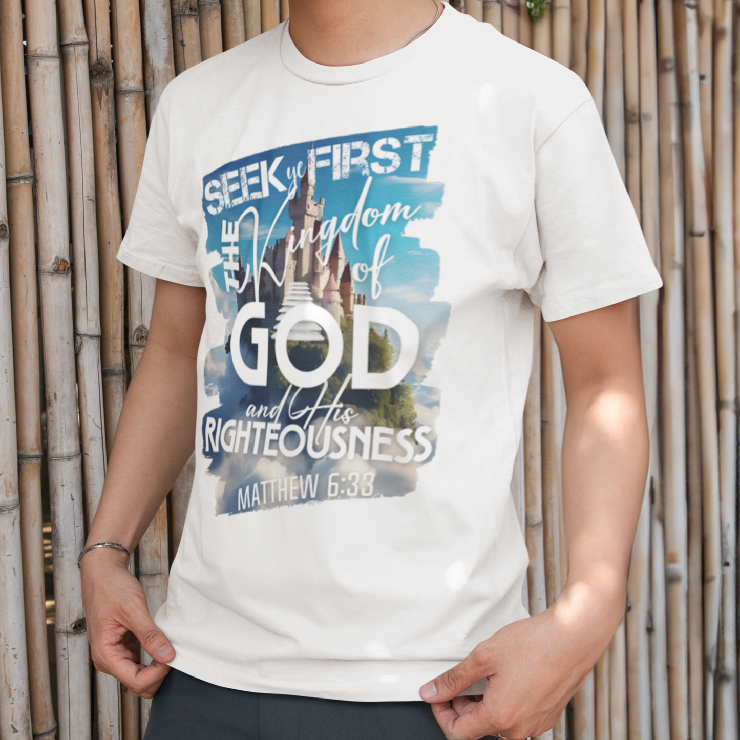 Kingdom of God - Men's Cotton Tee Shirt