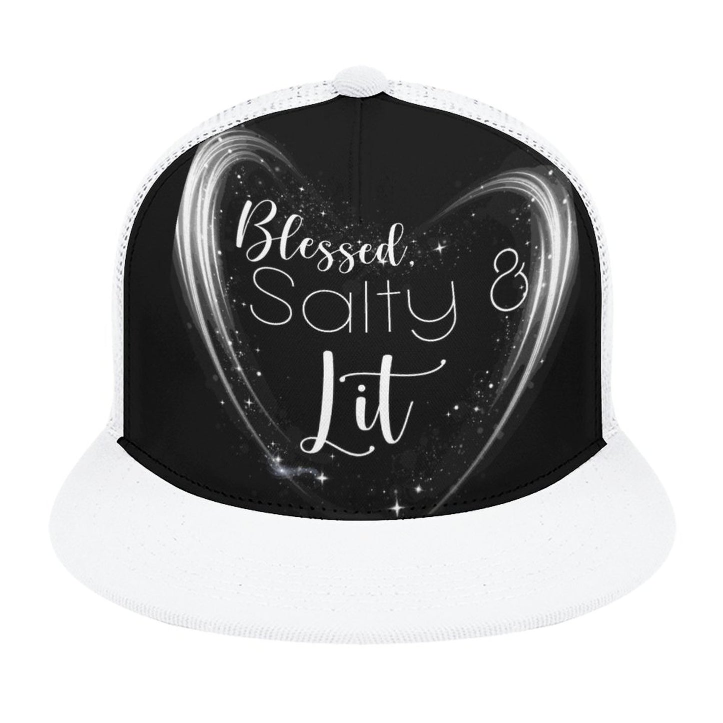Salty & Lit (Matt. 5:13-14) - Flat Brim Trucker Hat