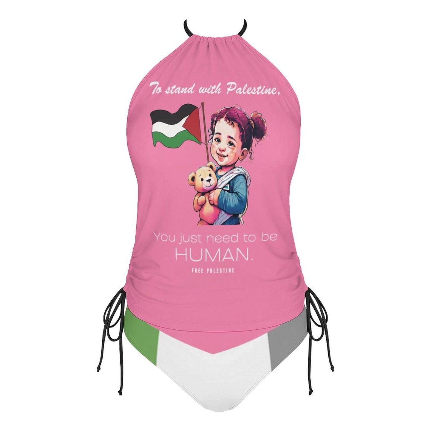To Be Human - 2pc Tankini Swimsuit